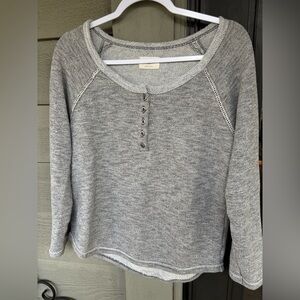 Aerie Light Gray sweatshirt